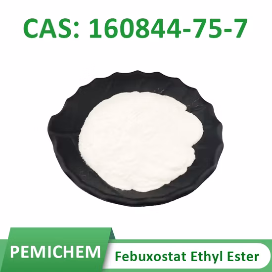 Shanghai Pemichem Lab Supply Raw Materials Pharmaceutical Intermediates Powder Febuxostat Intermediate CAS 160844