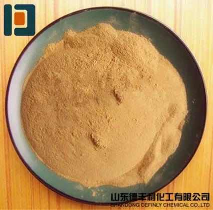 Construction Chemicals Raw Material Sodium Lignosulphonate for Cement Plasticizer 